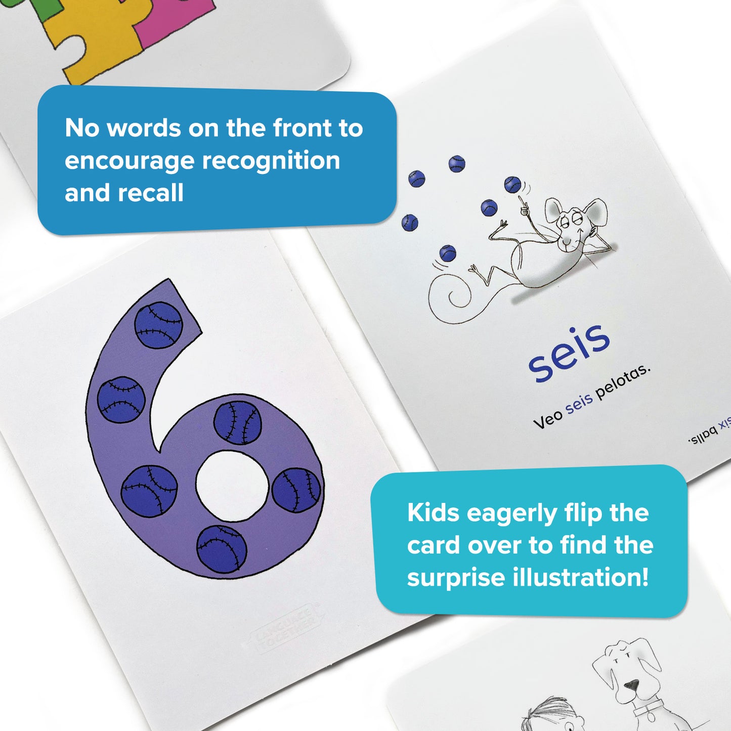 Spanish Flash Cards for Kids Set 1