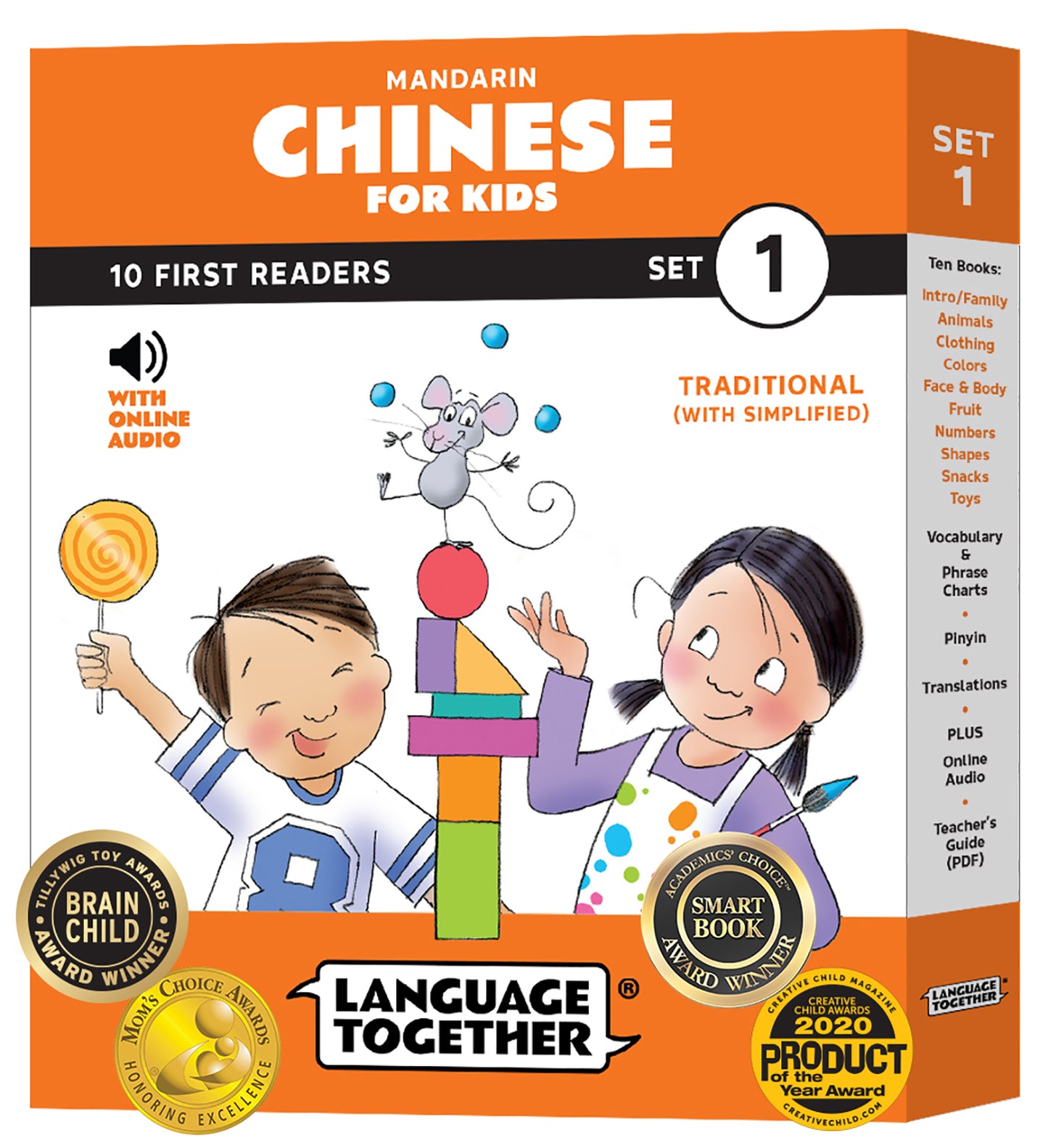 Chinese for Kids Set 1 (Traditional)