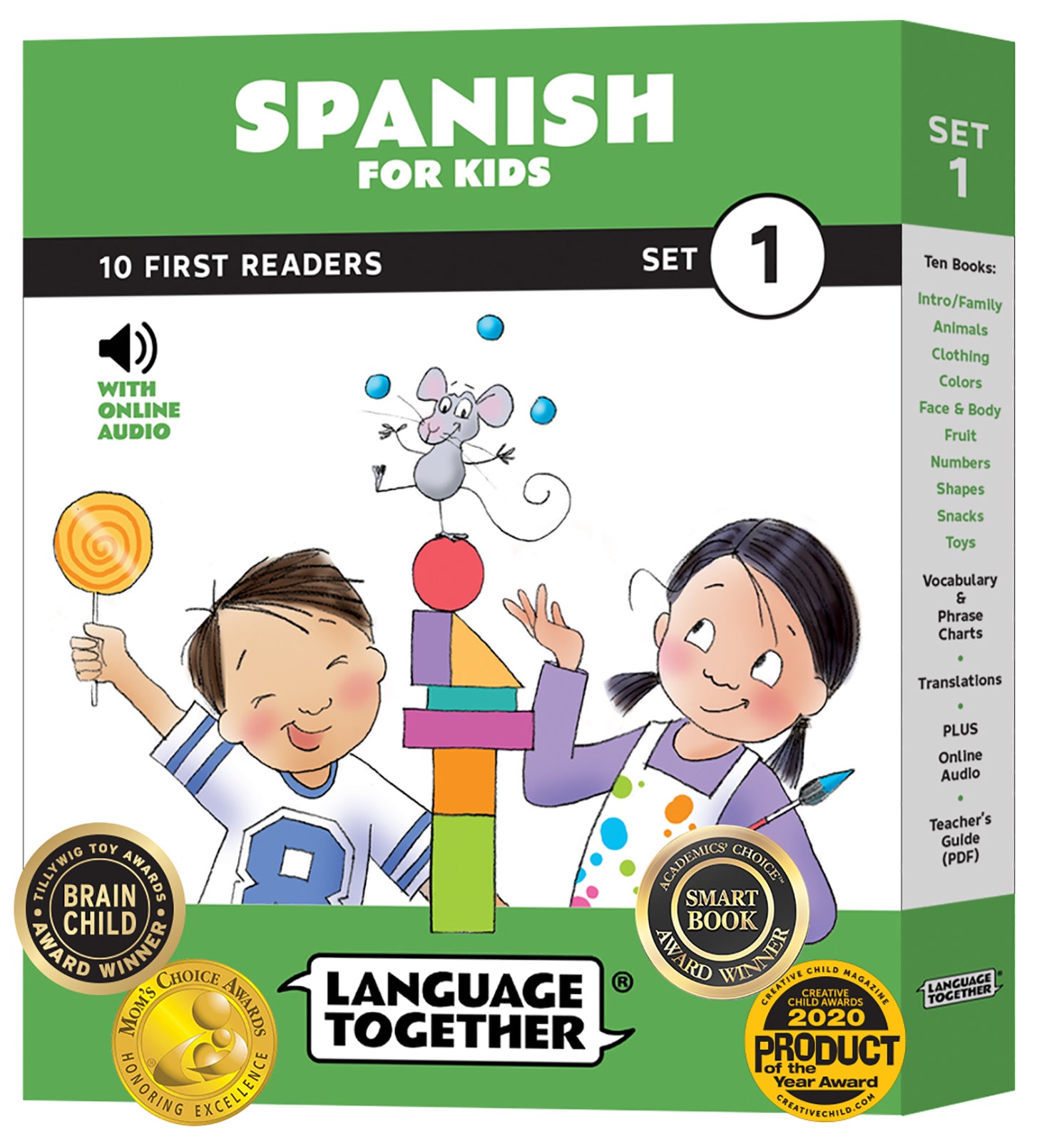 Spanish for Kids 2: Beginner Level 1 [DVD]
